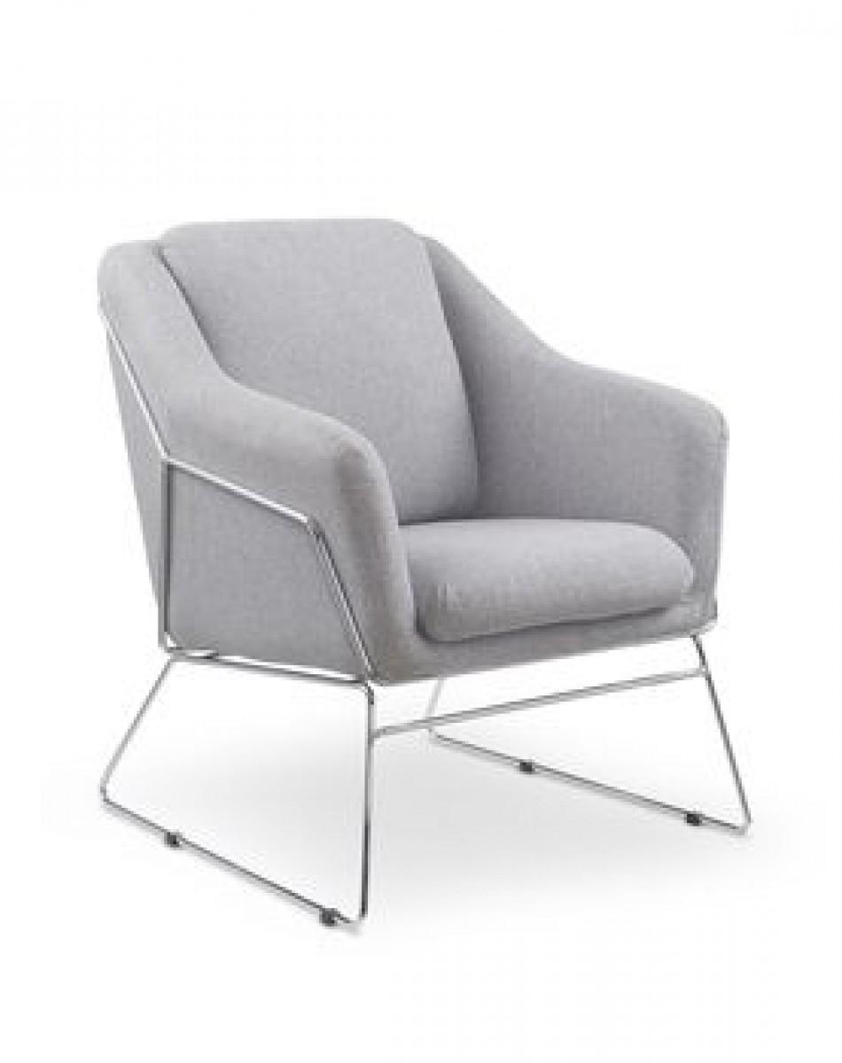 Fotoliu Halmar Soft gri