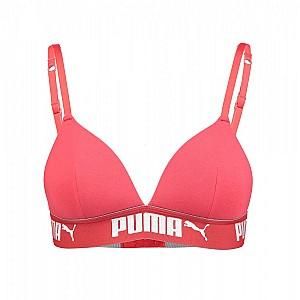 Lenjerie de corp Puma TRiangle Padded Bralette 1P Hang Lightcoral