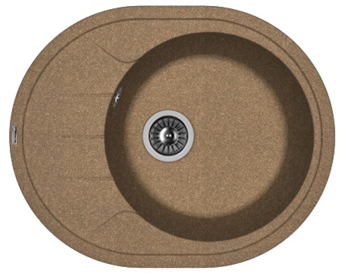 Chiuveta de bucatarie Florentina Rodos 620 cafeniu