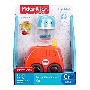 Jucarie bebelus Fisher  price Animalute in masini (as).