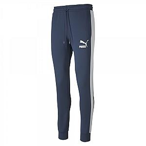 Pantaloni sport barbati Puma Iconic T7 Track Pant CUFF Blue