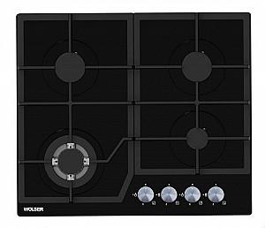 Plita pe gaz incorporabila Wolser WL-6400 GBN Q Black