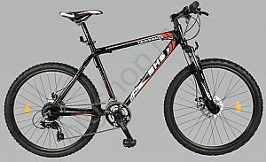 Bicicleta de munte DHS Teranna 2627 Black/Red