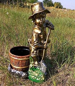 Decor pentru gradina Art Figure Băiețel grădinar (4.044)