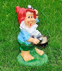 Decor pentru gradina Art Figure Pitic toboșar (mediu) (5.393)