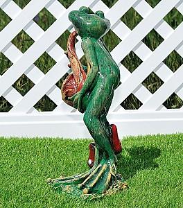 Decor pentru gradina Art Figure Broscuța saxafonist (5.397)