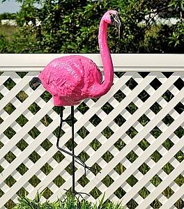 Decor pentru gradina Art Figure Flamingo pe picior metalic (mare) (5.464)