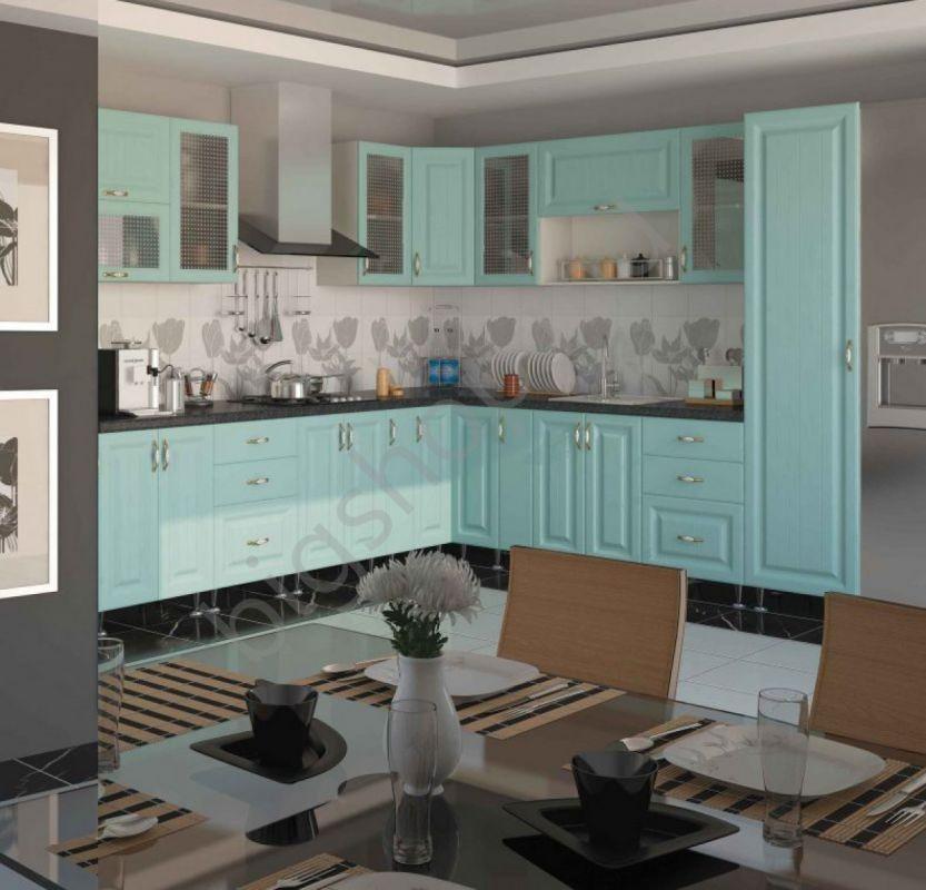 Set mobila bucatarie Sokme Sofia Romantica 2.75x2.95m (Val de mare)