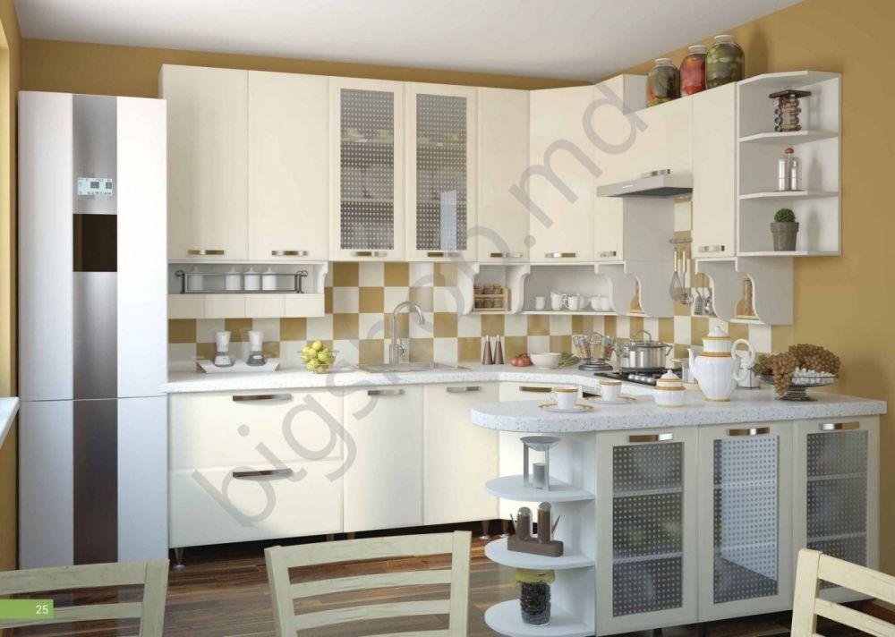 Set mobila bucatarie Sokme Sofia Prestige (2.45x2.05m) (3)