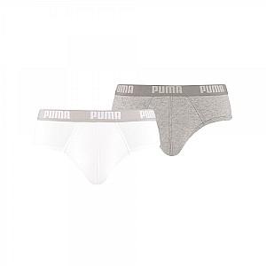 Lenjerie de corp barbati Puma BASIC BRIEF 2P + White