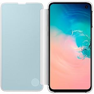 Husa pentru telefon Samsung Original Galaxy S10E Clear view cover White (127783)