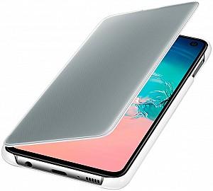 Husa pentru telefon Samsung Original Galaxy S10E Clear view cover White (127783)