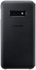 Husa pentru telefon Samsung Original Galaxy S10E LED Flip Wallet Black (127789)