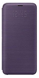 Husa pentru telefon Samsung Original Galaxy S9 LED Flip Wallet Orchide Gray (127791)