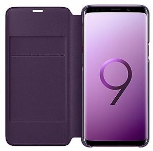 Husa pentru telefon Samsung Original Galaxy S9 LED Flip Wallet Orchide Gray (127791)
