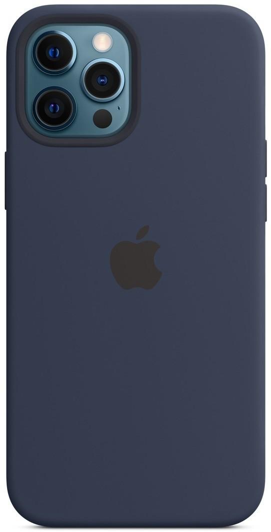 Husa pentru telefon Apple Original iPhone 12 Pro Max Silicone Case with MagSafe Deep Navy (127741)