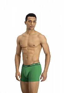 Lenjerie de corp barbati Puma BASIC BOXER 2P + Green