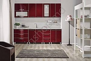 Set mobila bucatarie Ambianta Perla Bordo (2.6m)