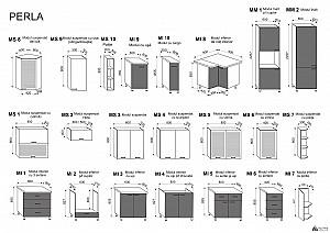 Set mobila bucatarie Ambianta Perla 7