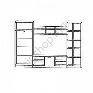 Living Astrid-mebel Modern 3 Stejar santana/Stejar sonoma