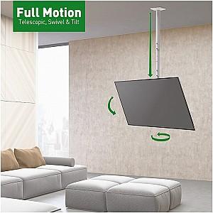 Suport pentru televizor Barkan 4500L White/Black