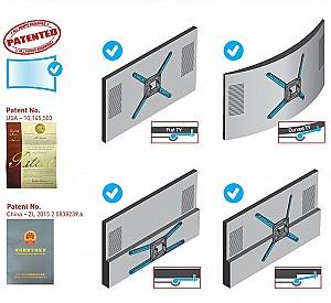 Suport pentru televizor Barkan 4500L White/Black