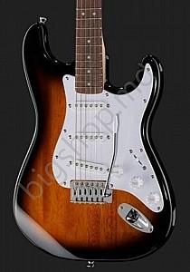 Chitara electrica Fender Squier Bullet Strat SSS IL Sunburst