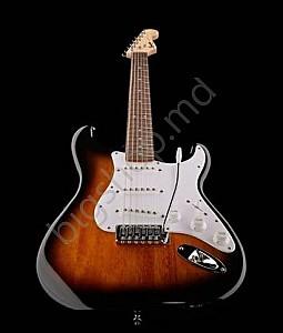 Chitara electrica Fender Squier Bullet Strat SSS IL Sunburst