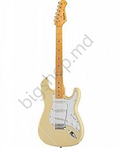 Chitara electrica Harley Benton ST-62 MN White