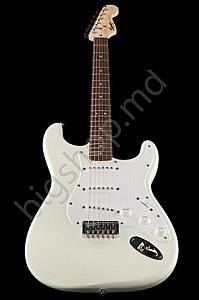 Chitara electro-acustica Fender Squier Bullet Strat HT IL Arctic White