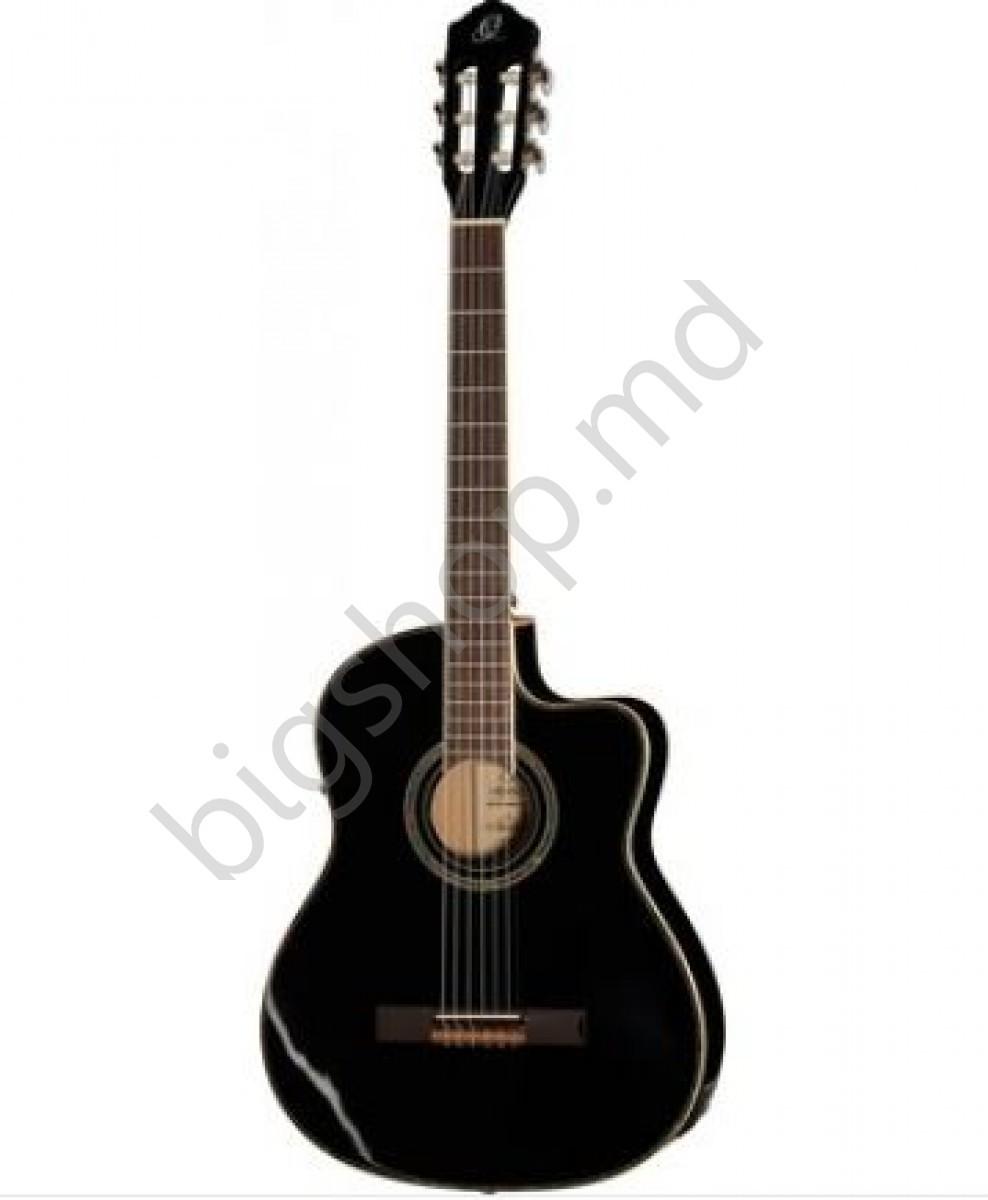 Chitara clasica Ortega RCE145 Black 4/4