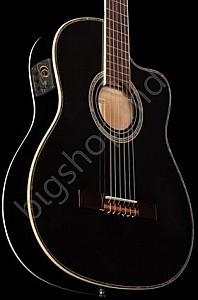 Chitara clasica Ortega RCE145 Black 4/4