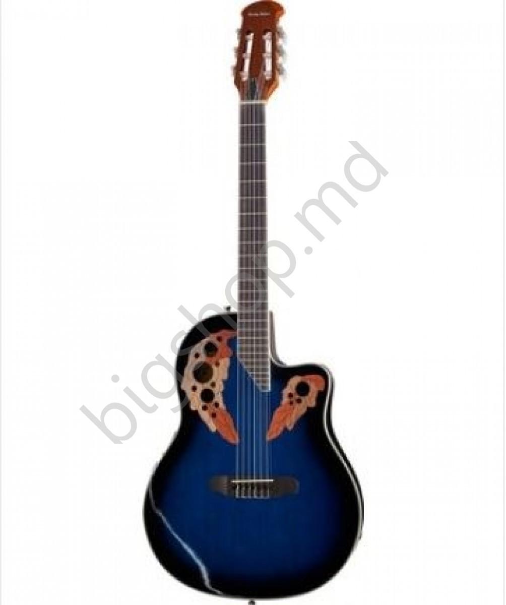 Chitara clasica Harley Benton HBO-850 Classic Blue