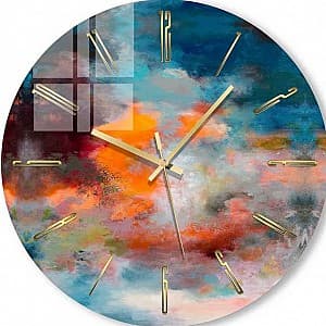 Настенные часы Foto3D Небо в живописном стиле