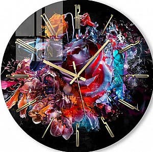 Настенные часы Foto3D Яркии натюрморт