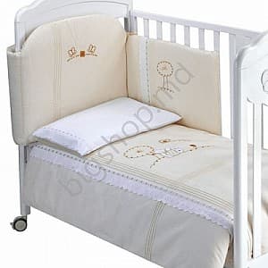 Lenjerie de pat pentru copii Italbaby Farfalline