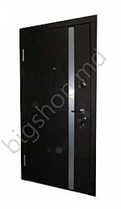 Входная дверь Maxima AV-1 Tемный венге/белый шелк (960*2050)