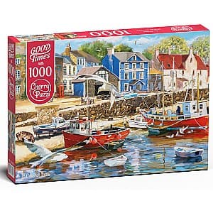Puzzle Cherry Pazzi Orașul de pe coastă (1000 elemente)