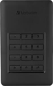 Внешний жёсткий диск Verbatim Store 'n' Go with Keypad Access Portable 1Tb (53401)