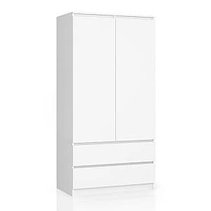 Детский шкаф Akord S90 2D2SZ (White)