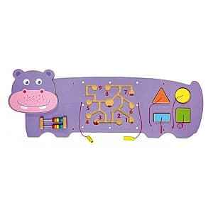 Интерактивная игрушка VIGA Wall Toy-Hippo