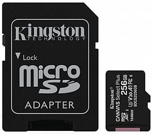 Карта памяти Kingston microSD Class10 256GB (SDCS2/256GB)