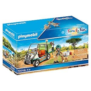 Jucărie interactivă Playmobil PM70346 Zoo Vet