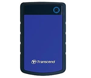 Hard disk extern Transcend StoreJet 25H3B 1TB Gri/Albastru  (TS1TSJ25H3B)