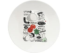 Сервировочная тарелка Bormioli Pizza Recipe 33см