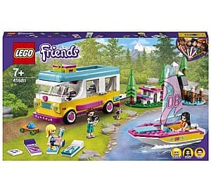 Constructor LEGO 41681 Forest Camper Van and Sailb