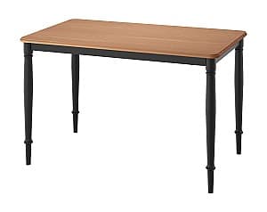 Стол IKEA Danderyd pine veneer-black 130×80 см