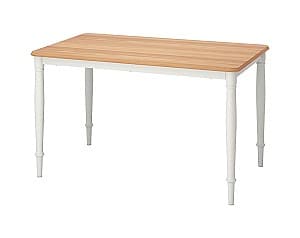 Masa din lemn IKEA Danderyd oak veneer-white 130×80 cm