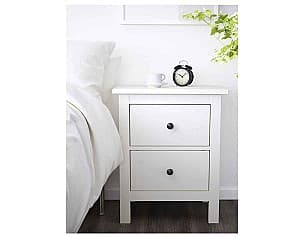Noptiera IKEA Hemnes white 54×66 cm