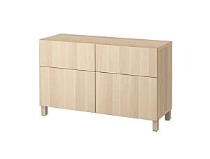 Comoda IKEA Besta antique oak / Lappviken / Stubbarp antique oak 120x42x74 cm